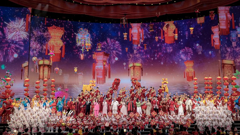 临漳县青少年活动中心舞蹈部学员参加2023年中央电视台元宵晚会
